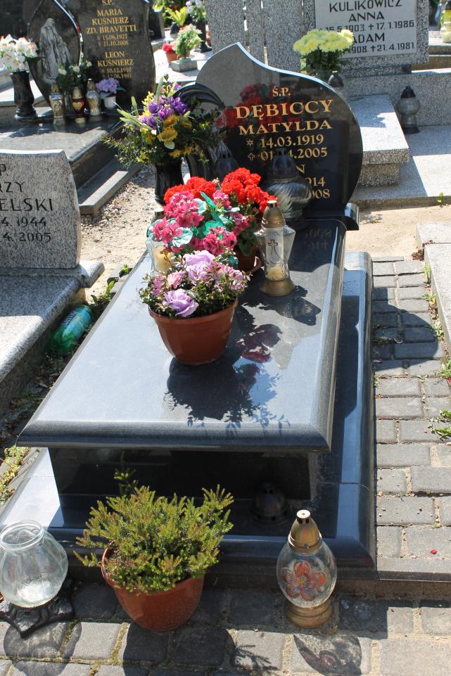 Matylda Dębicka 1919 Starogard Gdański ś. Mateusza - Grobonet - Wyszukiwarka osób pochowanych