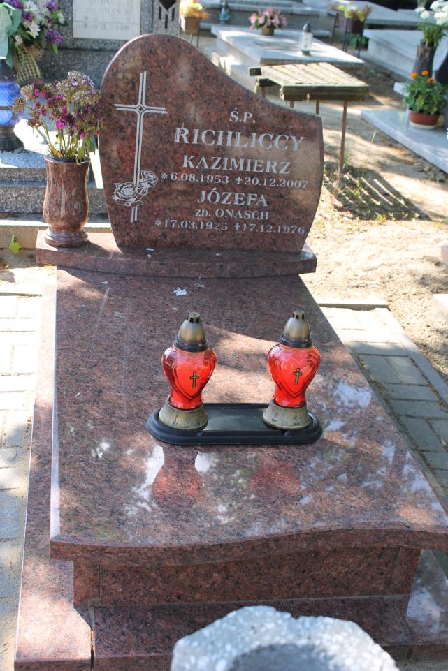 Kazimierz Richlicki 1953 Starogard Gdański ś. Mateusza - Grobonet - Wyszukiwarka osób pochowanych