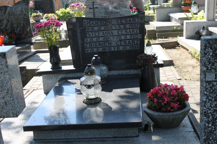 Stefania Cesarz 1921 Starogard Gdański ś. Mateusza - Grobonet - Wyszukiwarka osób pochowanych